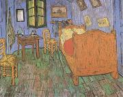 The Artist's Bedroom in Arles (mk09) Vincent Van Gogh